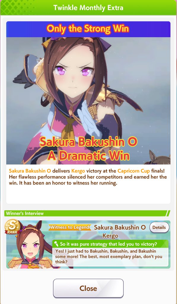 Bakushin salvando la copa mas rng.🐴