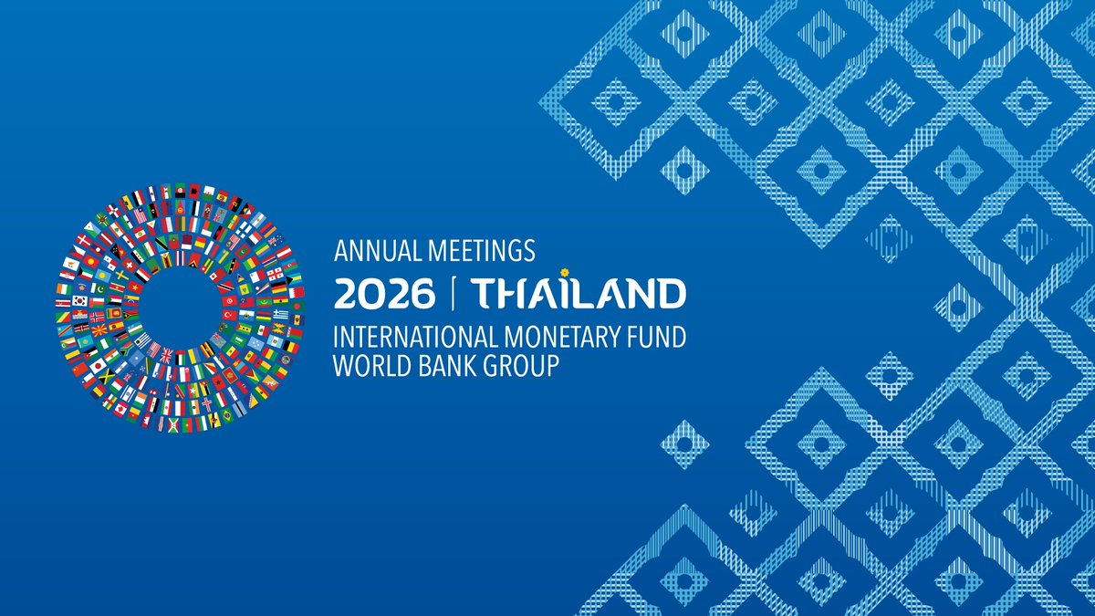 NOW LIVE: Our new Thailand 2026 Annual Meetings webpage. In the run-up to the #IMFmeetings, explore key events like the Asia in 2050 conference, as well as the latest economic outlook for the Asia-Pacific region, and essential reading. imf.org/en/news/semina…