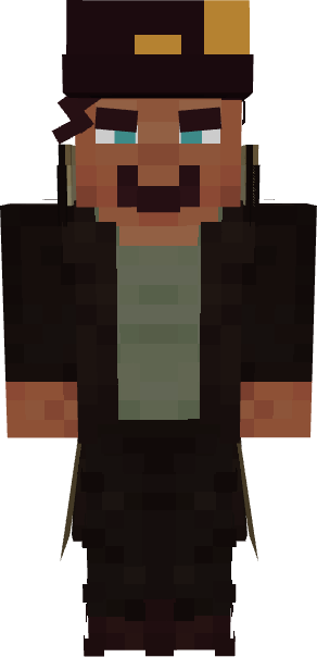 TemiFunny's tweet photo. Steve "Bizarre" Skin Concept for #BLOCKBOUND #JoJosBizarreAdventure https://t.co/1lIeBaz7fu