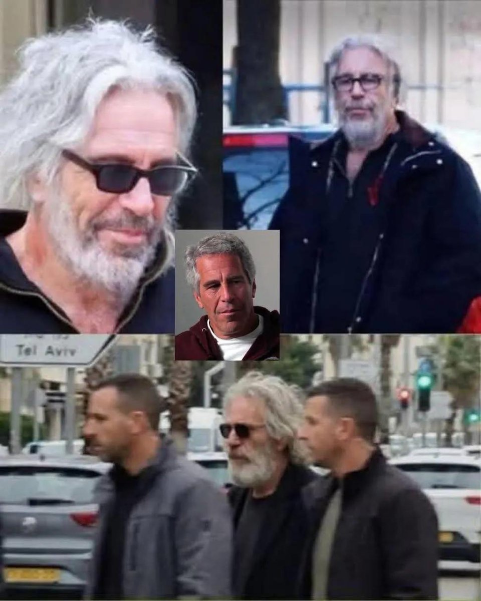 Looks like it's Epstein, look at both pictures closely.Did he fake his death???