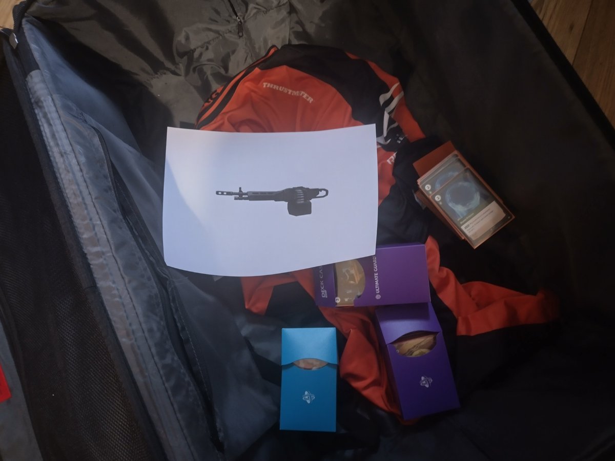 fully packed for Santiago