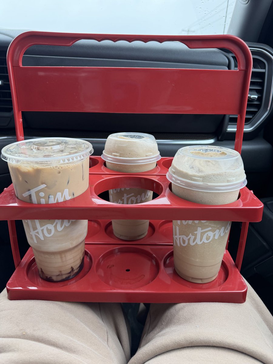 mcav0902's tweet photo. @TimHortonsUS you guys should sell these carry trays at your locations instead of those cheap carry trays that ruin everyone’s cars. https://t.co/5hEfRyG9bE