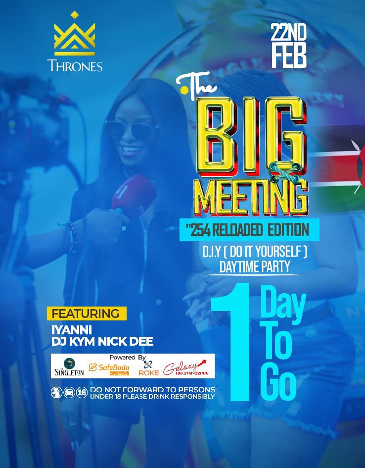 Kamali_21's tweet image. Tomorrow we kick off the Sunday vibes from 11:30 AM with The Big Meeting – #DoItYourself Edition.
Come learn the art of making your own cocktails while blasting

We’ll be joined by Iyani (Kenya) and DJ Nickdee at Thrones, Bugolobi.
Free entrance, reservations recommended.