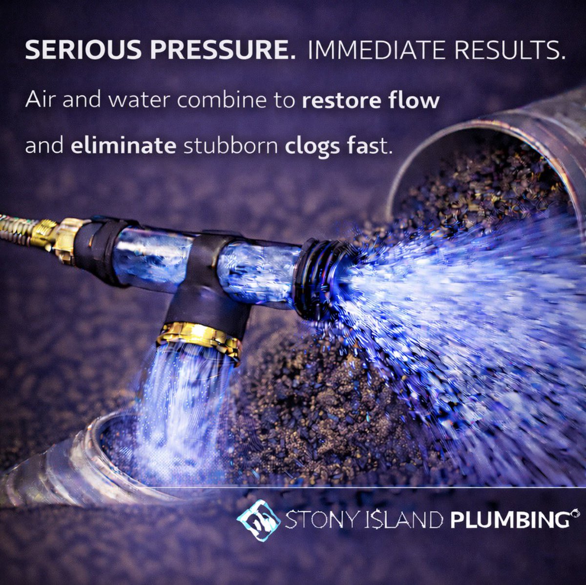 Targeted pressure. Reliable performance. Air and water working together to clear clogs and restore flow fast.

#StonyIslandPlumbing #TargetedPressure #AirAndWater #DrainPower #ClogRemoval #PlumbingTools #RestoreFlowFast #BuiltForResults