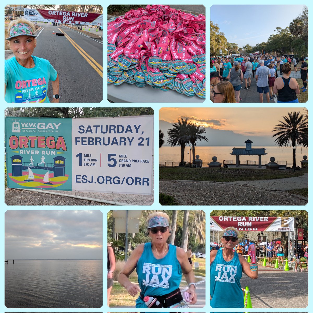 Awesome morning #jax  #ortegariverrun #5mile 🏃🏻‍♀️ Just missed my set goal, but had to stop to tie shoes - twice! 🤷🏼‍♂️ (that never happens!) 😎 Love this event🏃🏻‍♀️ Getting ready for that Green Monster in 2️⃣ wks! 😲
🏃🏻‍♀️
#running #fitness #runningover60