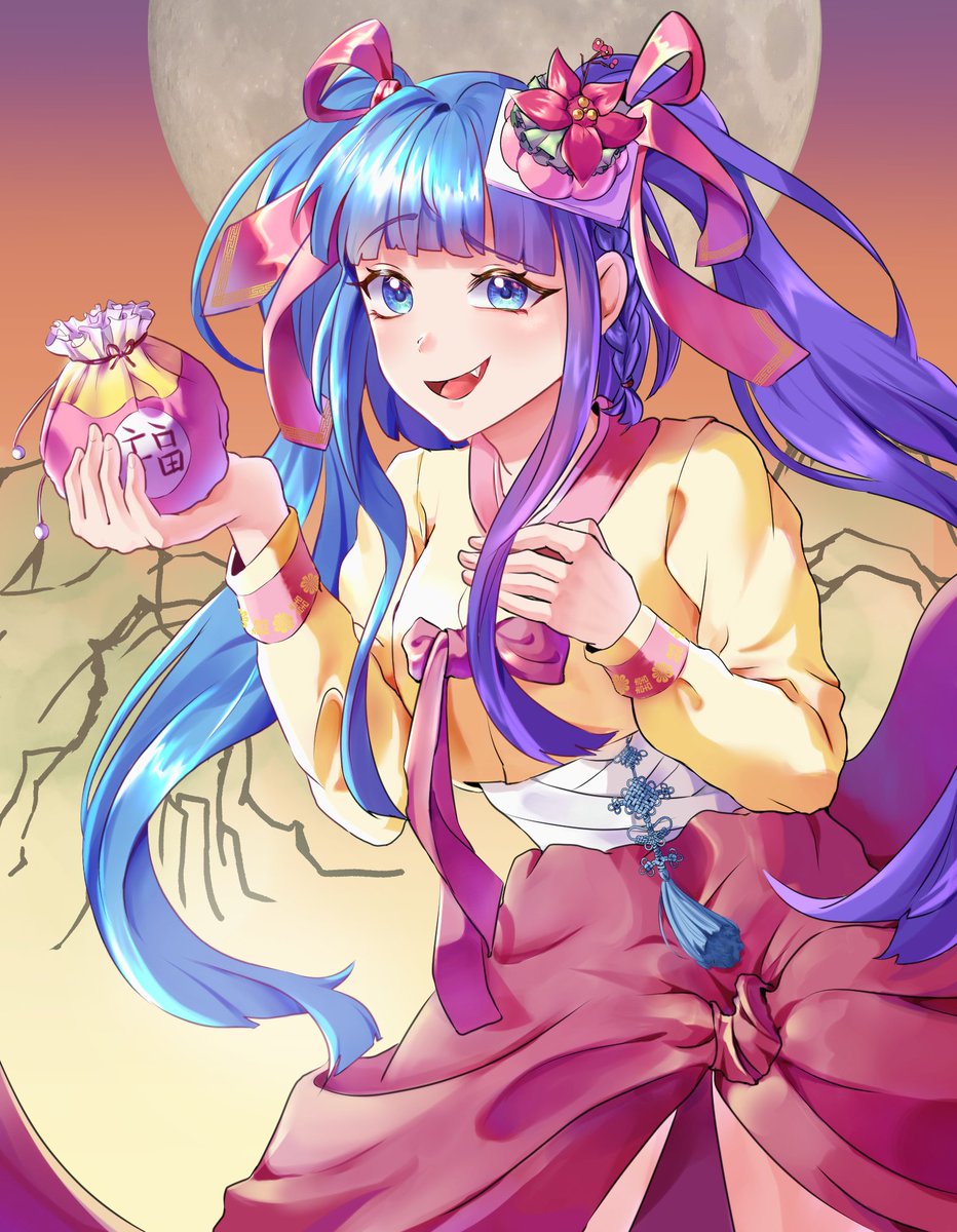 #うみねこFA #Umineko
에리카한테 한복 입히기