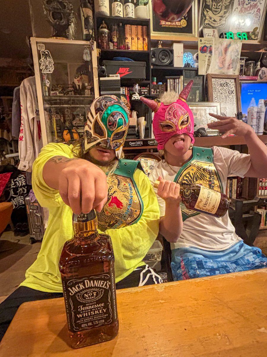 【美品】ベル　エンチャンテッド さあ。いよいよ本日。 タイトルマッチ。 九州Jrヘビー級タッグ