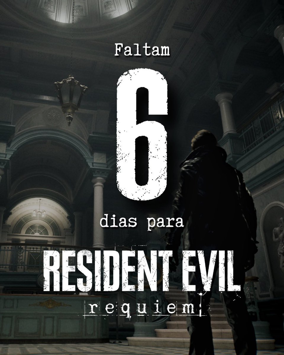 Faltam 6 dias para Resident Evil Requiem

#REBHFun