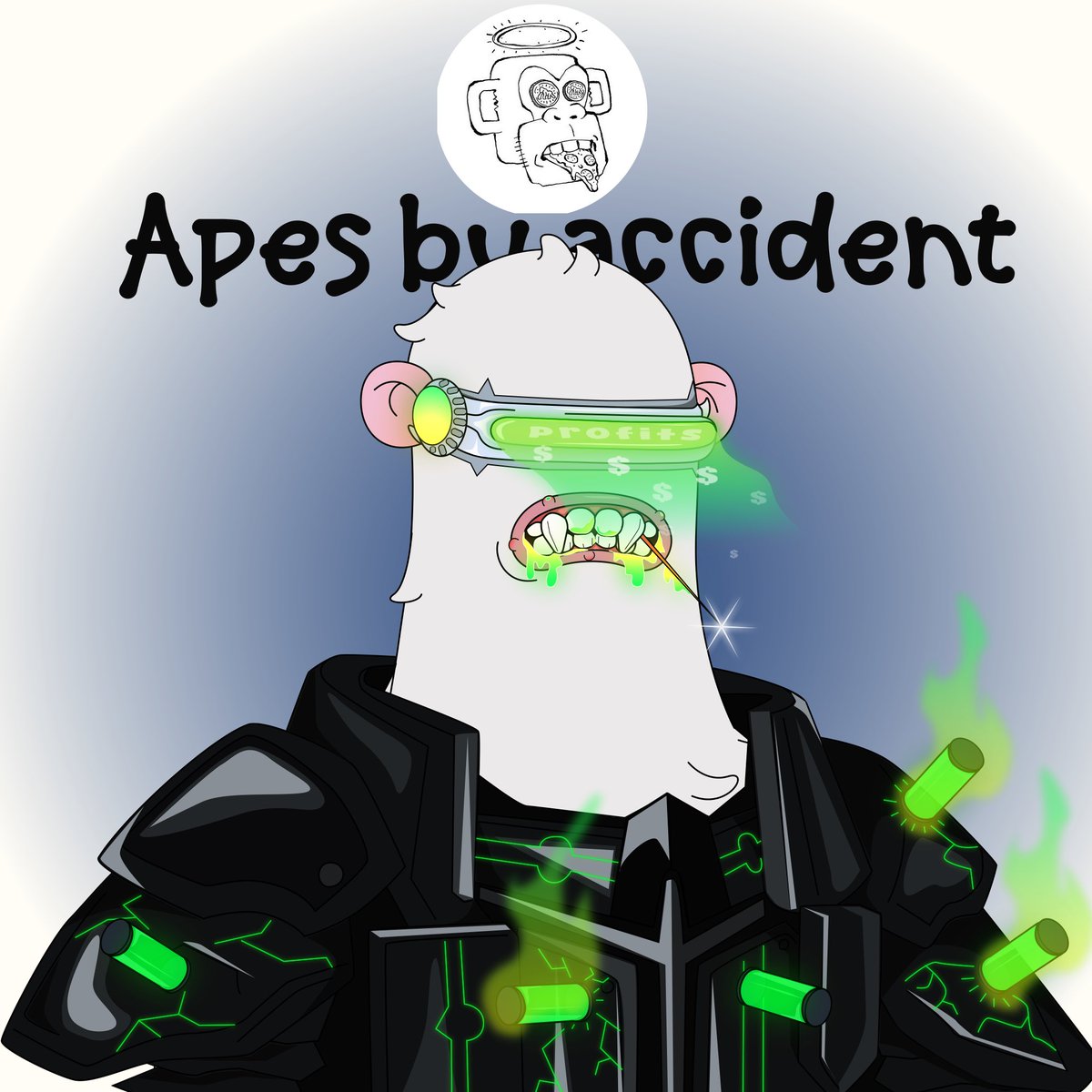 Galactic Mfers 🤝 Apes by Accident
<a href="/apesbyaccident/">apes by accident</a> 
3,333 Apes have officially pledged to join the Mfers in our upcoming collection 🚀

✅ All holders receive WL
🔥 Top 20 holders get GTD access
Still don’t have a WL?
Drop an image of your favorite Mfer along with your ETH