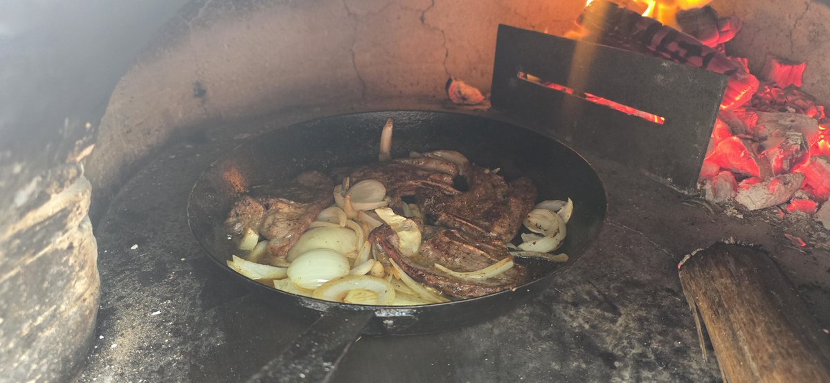 Skaaptjops in die oond