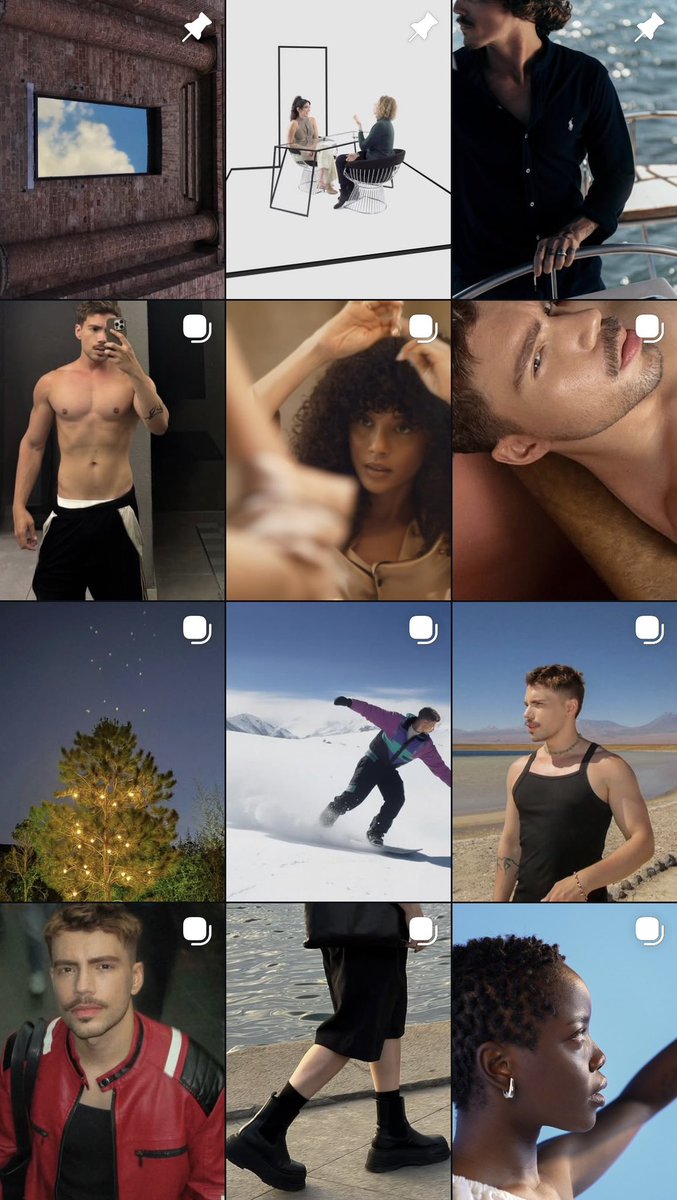 uma tentativa de organização por paleta de cor