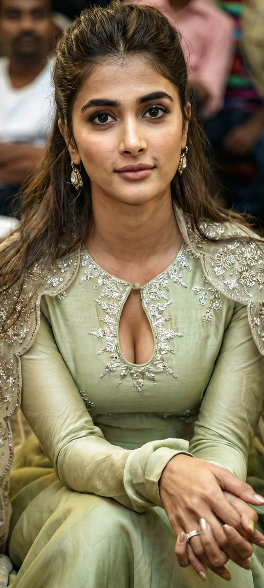 UHQ_TWEETS's tweet photo. #PoojaHegde 🤌💚 https://t.co/cZD3aU04JU