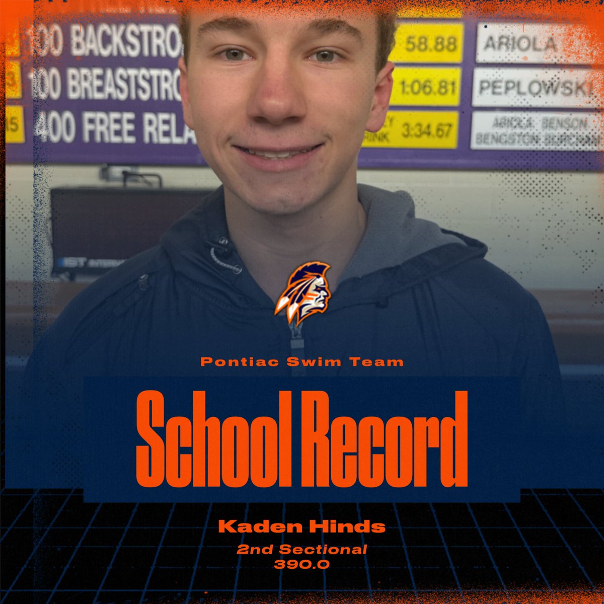 Pontiac Township High School Swimming tweet media