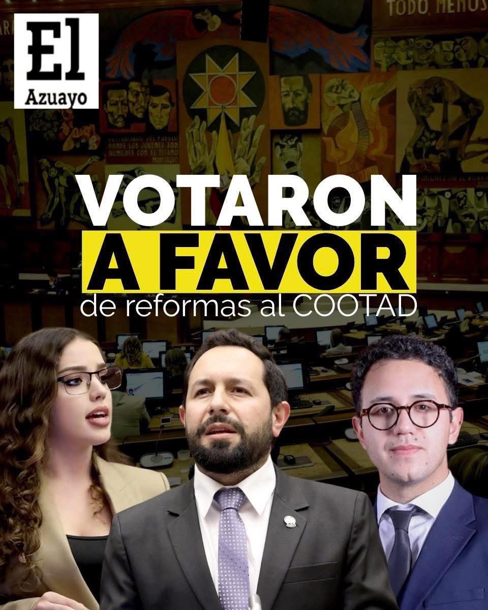 🚨Atento Azuay y Cuenca !!! Estos son las ratas asquerosas que primero votaron a favor de la minería en Quimsacocha y ahora votaron en contra de los GADs 

Vendrán no mas a pedir el voto basuras !!