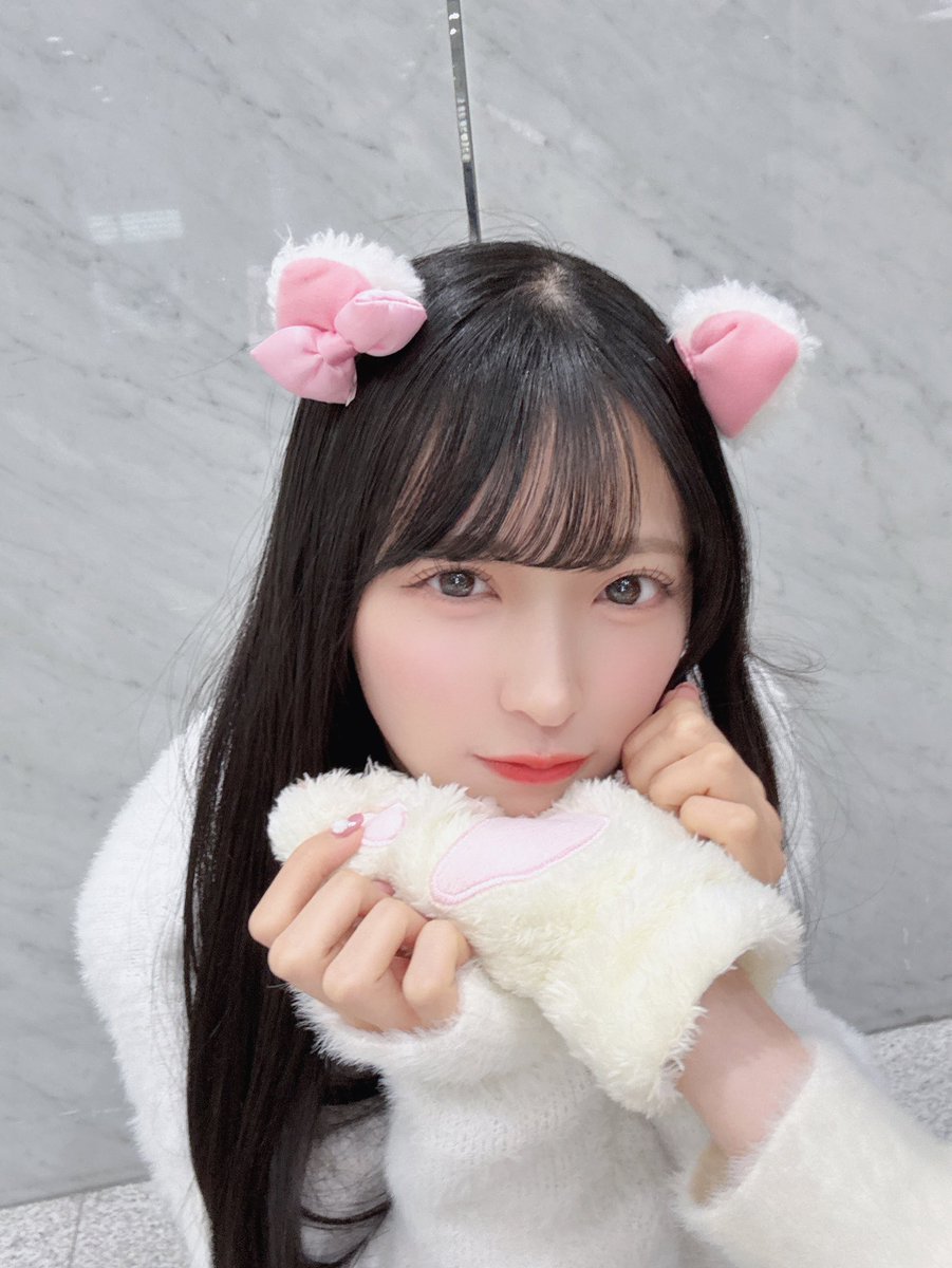 今日は #猫の日 ということで…｡ #AKB48_名残り桜 #佐藤綺星