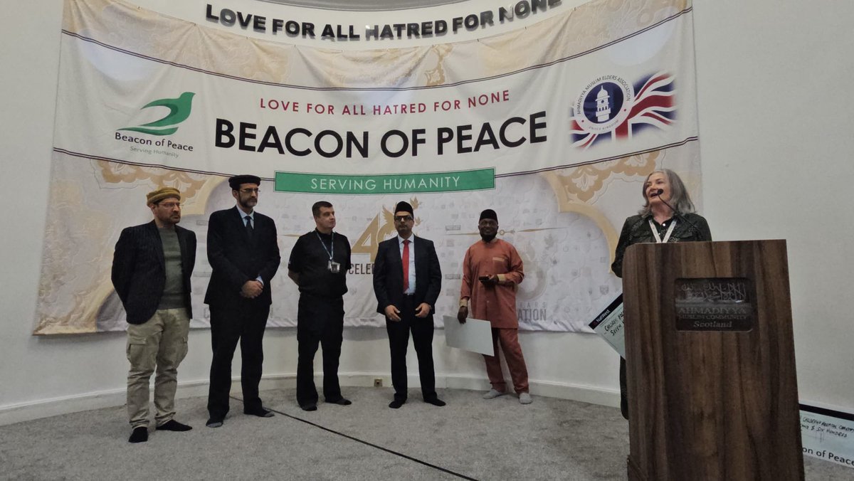 Ahmadiyya Muslim Elders Association Glasgow tweet media