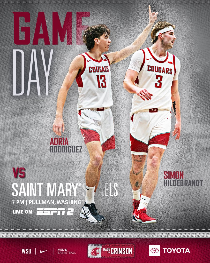 Washington State Men's Basketball tweet media