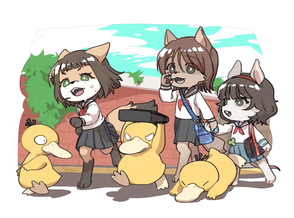 我真的超喜欢可达鸭🐤🐤🐤

🖼️@ Deu_sira