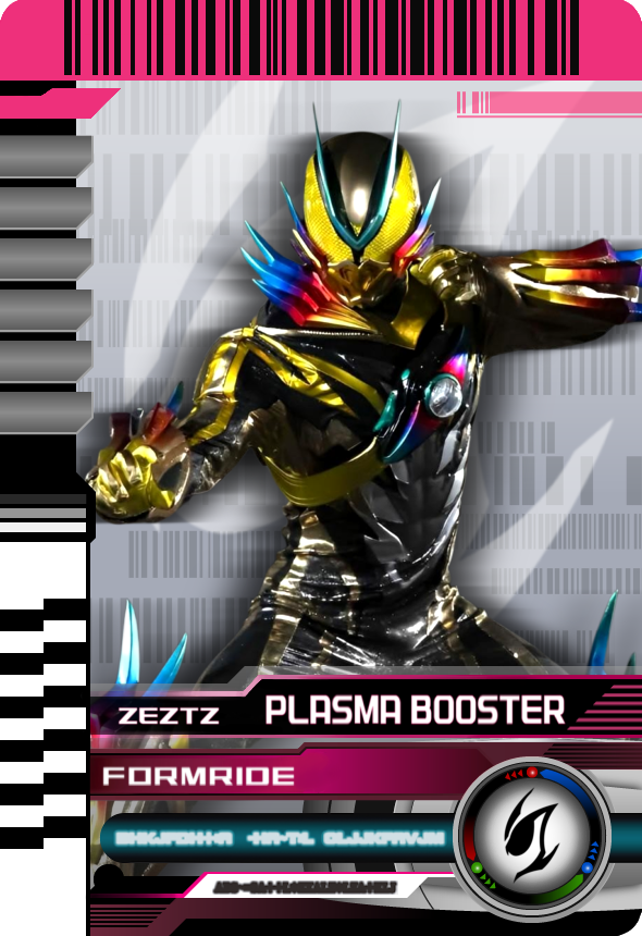 仮面ライダーゼッツ #ゼッツ #ライダーカード #オリジナライド No.604