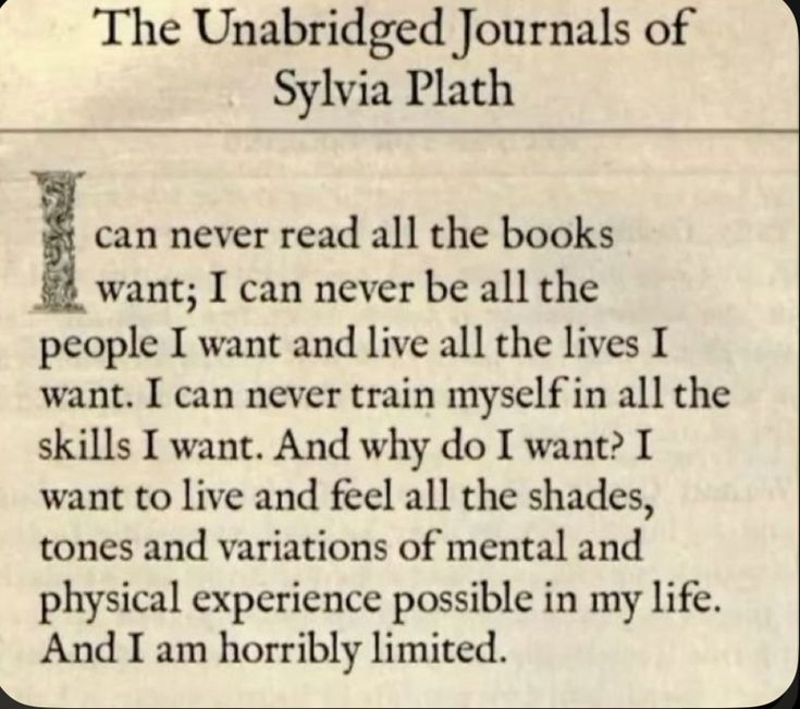 The Unbridged Journals of Sylvia Plath