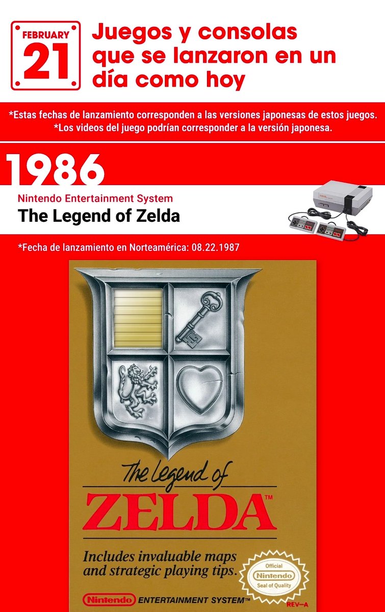 Se antoja jugar un Zelda hoy #Zelda40th #ゼルダの伝説40周年