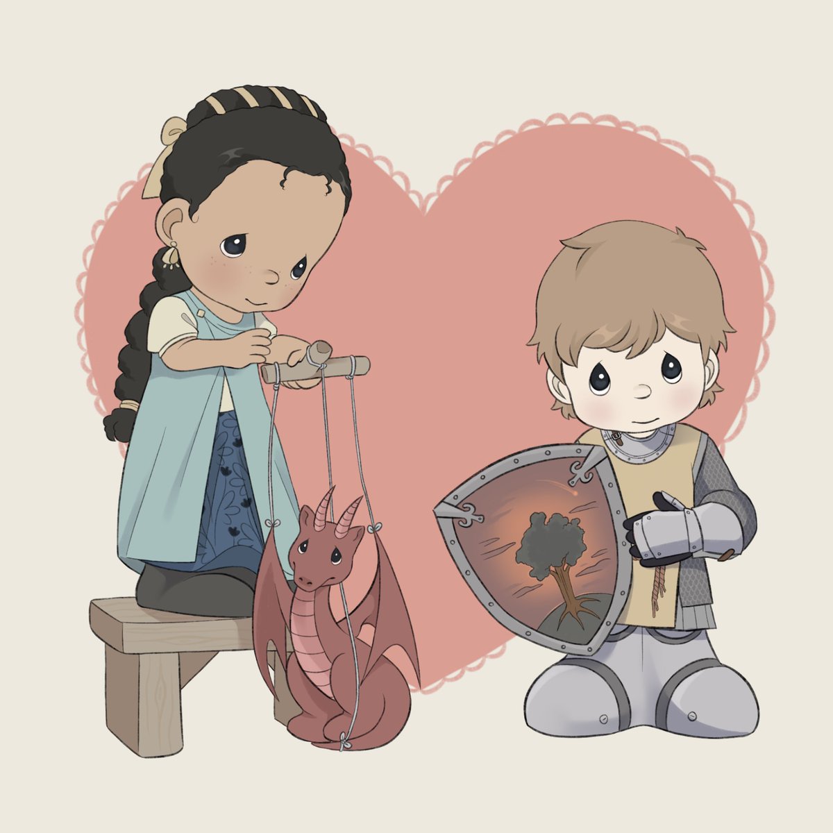 lambf4rm's tweet photo. reject modernity (funko pops), embrace tradition (precious moments) #akotsk #dunkselle https://t.co/W9Mu7UC672