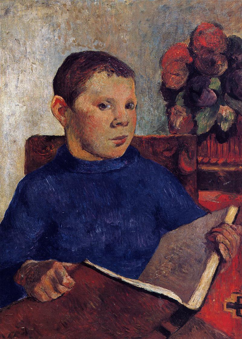 artistgauguin's tweet photo. Clovis, 1886 #artbots #gauguin https://t.co/pFOoYTVRaz