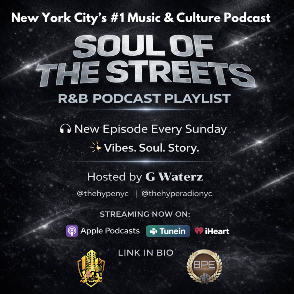 TheHypeRadioNYC's tweet photo. 🎶 Check out #SoulOfTheStreets 2.15.26 R&amp;B Episode/Playlist #DesiredR&amp;B 🤍

🎙️Listen: https://t.co/Xsh4f7q0zR

Featuring the hottest Hip Hop &amp; R&amp;B artists on their grind. @BPEMusic #LETSGO #SupportTheReal #RnBYouCanFeel https://t.co/0NI0UUPEsy