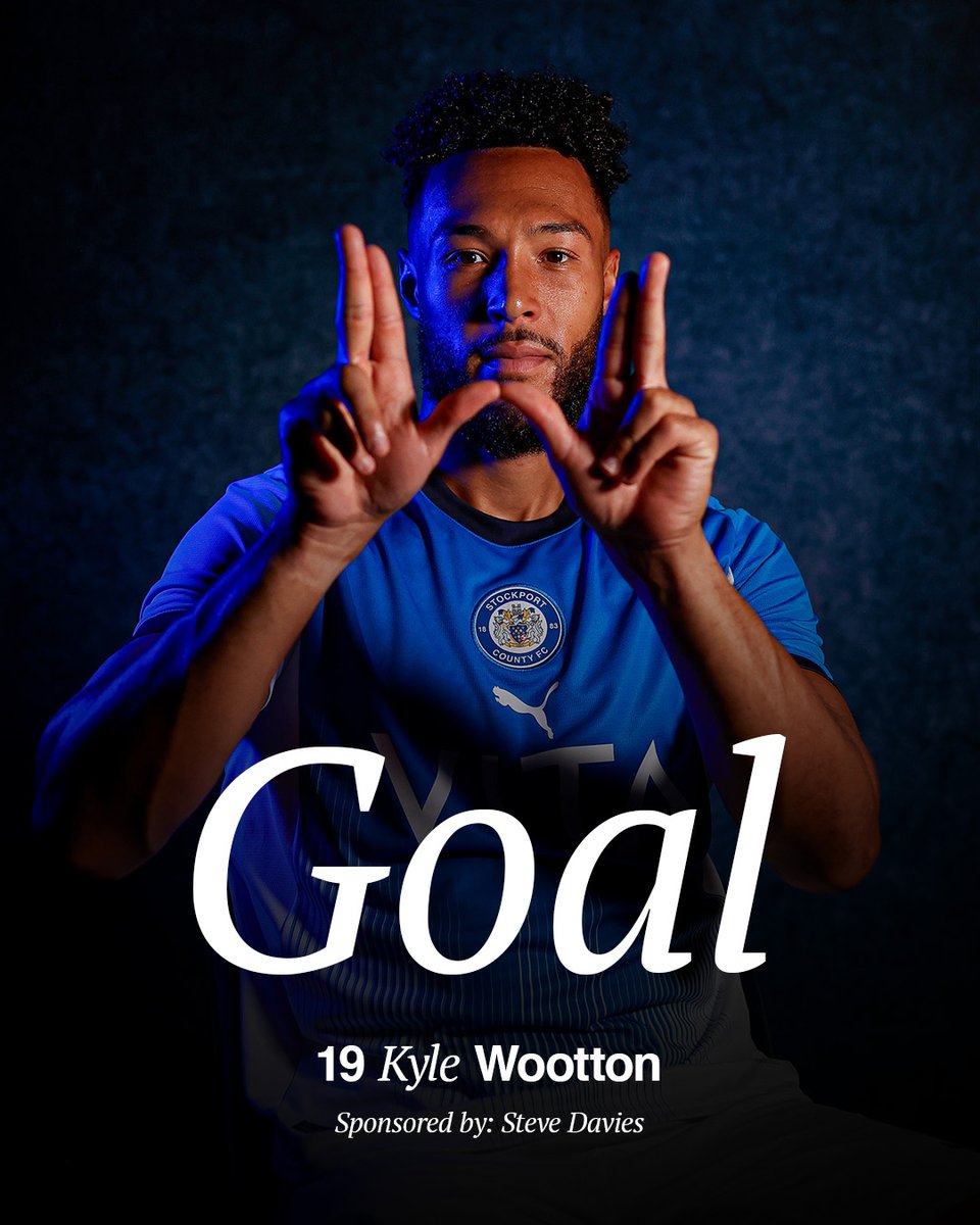 WHO ELSE?!

#StockportCounty