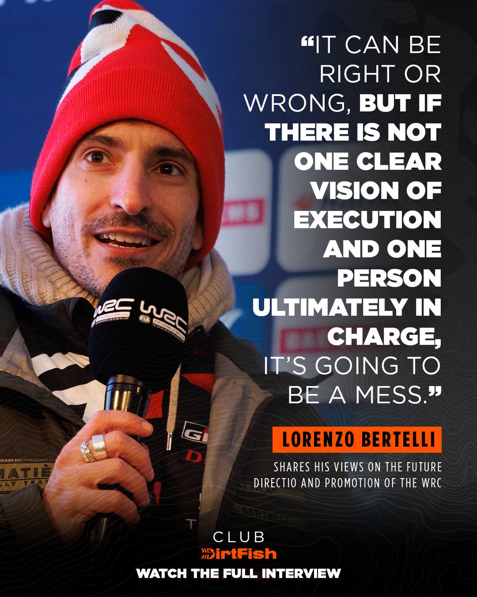 Lorenzo Bertelli's thoughts on the future of WRC 🧠