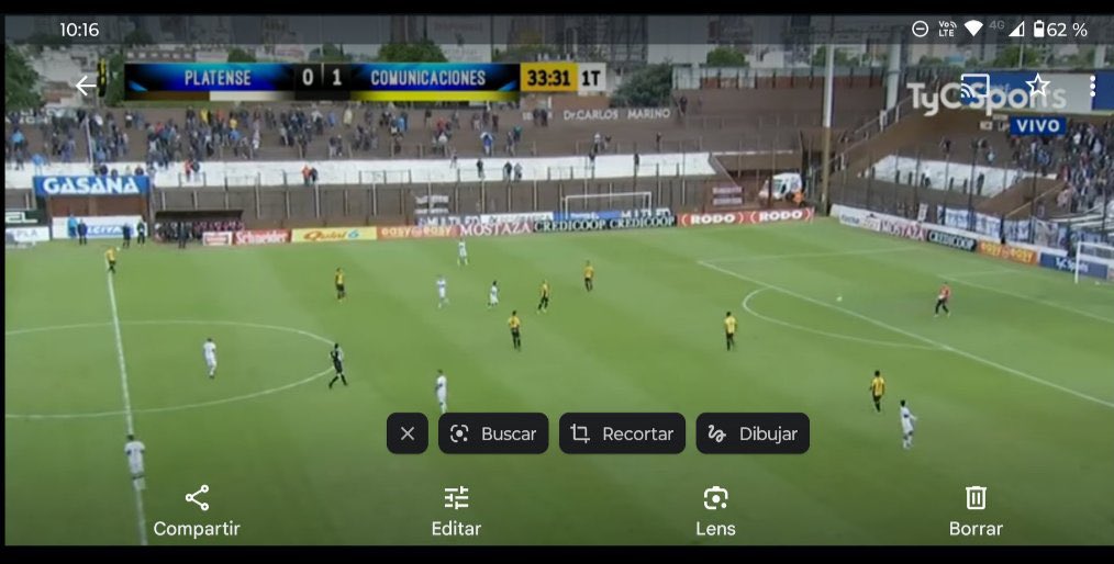 Me imagino, por eso estaba llena la cancha para ver esos PARTIDASOS