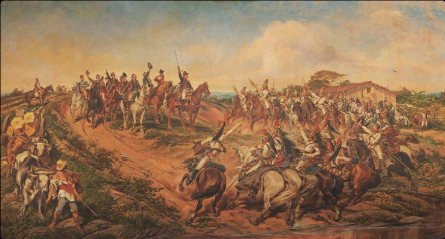 SapiensMpcs's tweet photo. This painting became a national image of Brazil’s founding moment, depicting the Proclamation of Independence on 7 September 1822, Brazil's official break from Portugal.

The very first Sapiens piece to have been collected. Congratulations to the new owner. https://t.co/r1gG0nLLcT