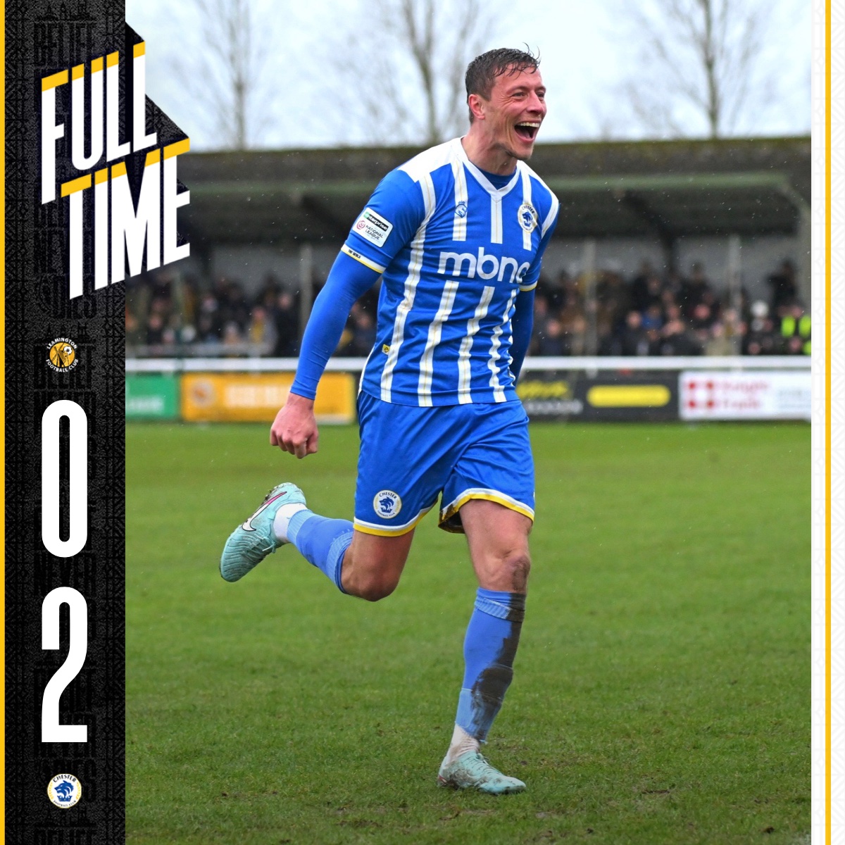 FT: <a href="/LeamingtonFC/">Leamington FC ⚽️</a> 0-2 #ChesterFC.

3⃣ POINTS ON THE ROAD! ✊

#LEACFC | #UTS