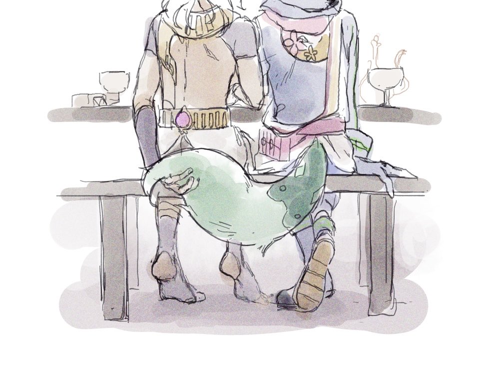 しぽでイチャイチャしてるセノナリ　あるよ