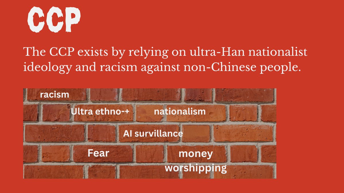 China’s genocide of Uyghurs is not about ‘de-radicalization.’ 
The arrested Uyghurs are intellectuals &amp; artists, not extremists. 
The genocide is driven by Han-Chinese ultra-nationalism &amp; racism, targeting anyone who is not Han, including Uyghurs, Tibetans, Kazakhs, and Mongols.