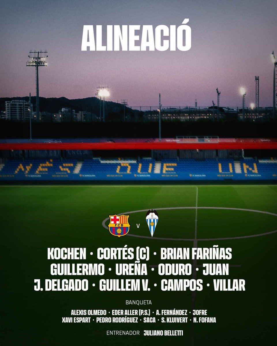 Barça Atlètic tweet media