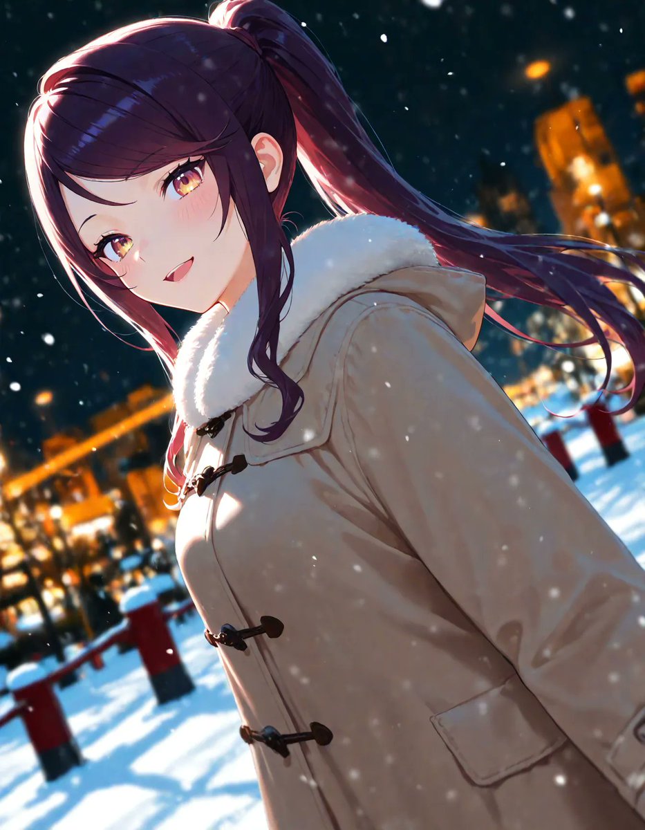 AIart #AIイラスト 郡道美玲 / にじさんじ 一人ポニーテール祭り⑨