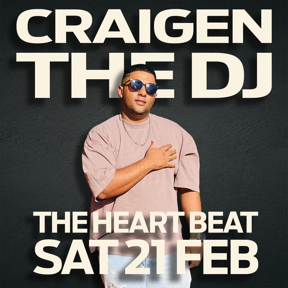 It’s a big welcome to the <a href="/Heart1049FM/">Heart FM</a> airwaves with tonight’s #THBGuestDJ Turn up the volume and #dancelikenobodyswatching with the boytjie from the Boland #CraigentheDJ makin it #LEKKAN #TheHeartBeat coming to you LIVE from <a href="/sun_grandwest/">GrandWest</a>