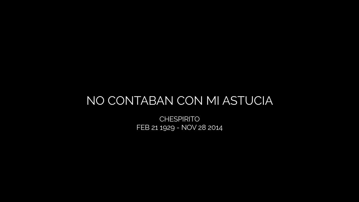 JoselinMane's tweet photo. Day 4057 #JMMiracleMorning #MiracleMorning Today's Lesson :

No Contaban Con Mi Astucia
Chespirito
Feb 21 1929 - Nov 28 2014 https://t.co/2dRlhCl6mP