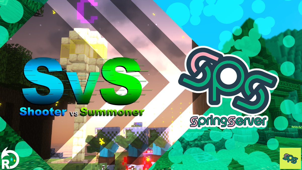 RefateOfficial's tweet photo. Shooter vs Summoner × SpringServer

プレオープンから怒涛の成長を見せる「スプ鯖」に
 「Shooter vs Summoner」がオープンされます！ 

もうサーバーを建てる手間も、負荷に怯えることもありません。
これからはスプ鯖で手軽にSvSを毎日プレイしましょう。 

 #RefateSvS #スプ鯖 https://t.co/TzqBLxTjrS