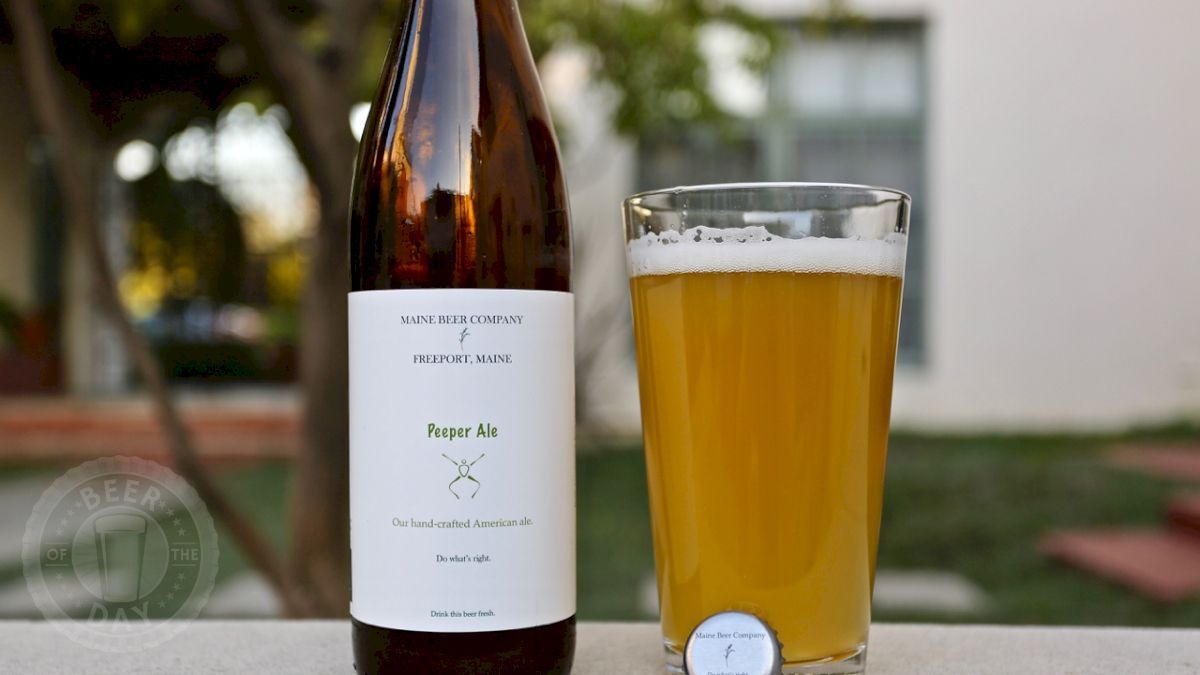 Beer of the Past for Feb 21st, 2017: Peeper Ale from Maine Beer Company (botd.us/zRlYjR) in Freeport, ME. #craftbeer #lovebeer #beergeek #beersnob #ilovebeer #beertography #beer #drinklocal <a href="/mainebeerco/">Maine Beer Company</a>