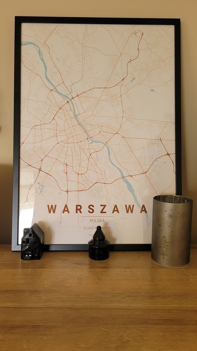 pakowalik's tweet photo. Piękna mapa #warszawa od #MapAtelier 🤩 https://t.co/IuiHCpJvAn