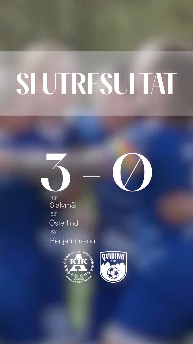 Alingsås KIK Dam tweet media