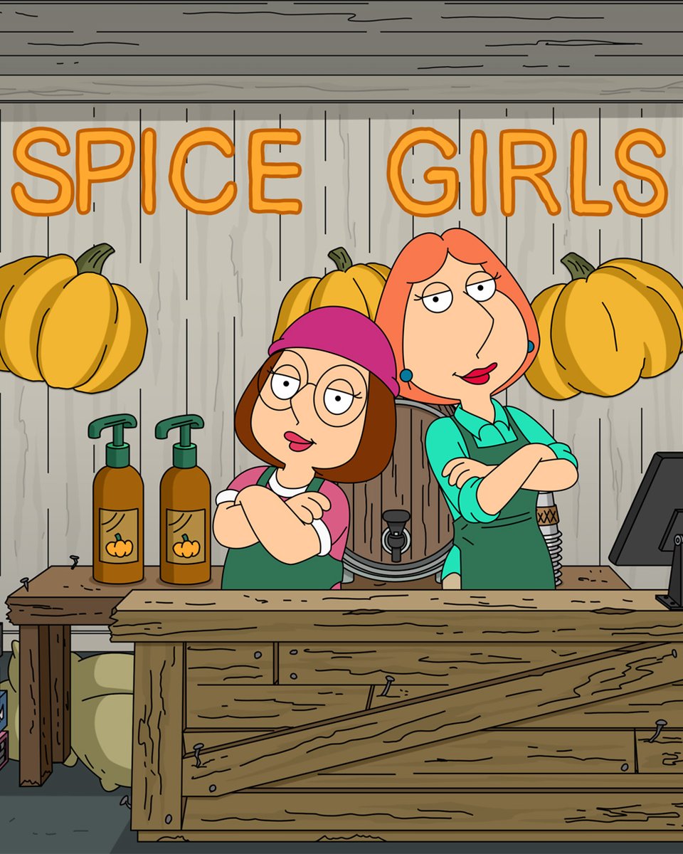 just adding a little spice to your life.

2 new #familyguy eps drop tomorrow on #FOX. see you then!