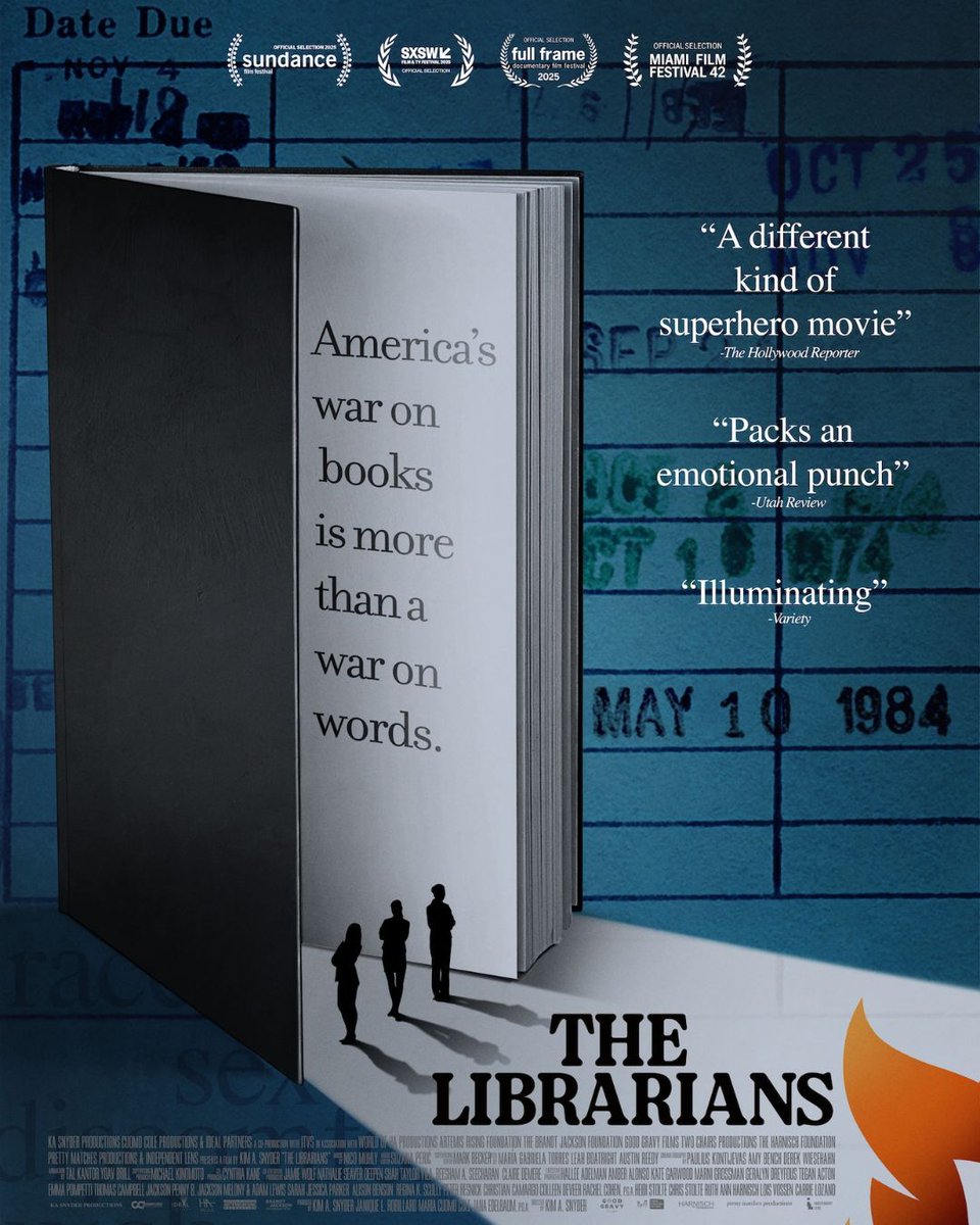 DioceseHamilton's tweet photo. Join the Reel Justice Film Festival on Thursday, February 26, 2026 | 7:00–9:00 PM for an online screening of “The Librarians.”
Register and view the full schedule: https://t.co/yyD6IjZfCx
#HamiltonDiocese #ReelJusticeFilmFestival #TheLibrariansFilm https://t.co/DXtqChQjcw