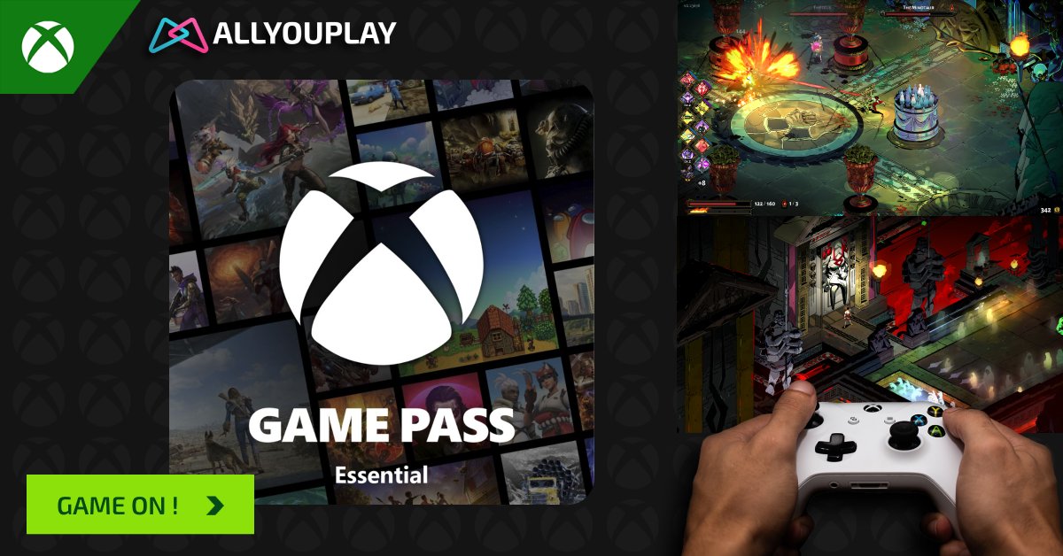 🚨 Unleash Unlimited Gaming Power! 🚨

Why settle for less when you can have access to over 100+ games? 🎮🔥

Get Xbox Game Pass Essential and dive into worlds of action, adventure, and epic battles.

💥 1-Month Access – ONLY 8.09€ 💥

Don’t miss out! ✨
👉 Link in bio! 👈