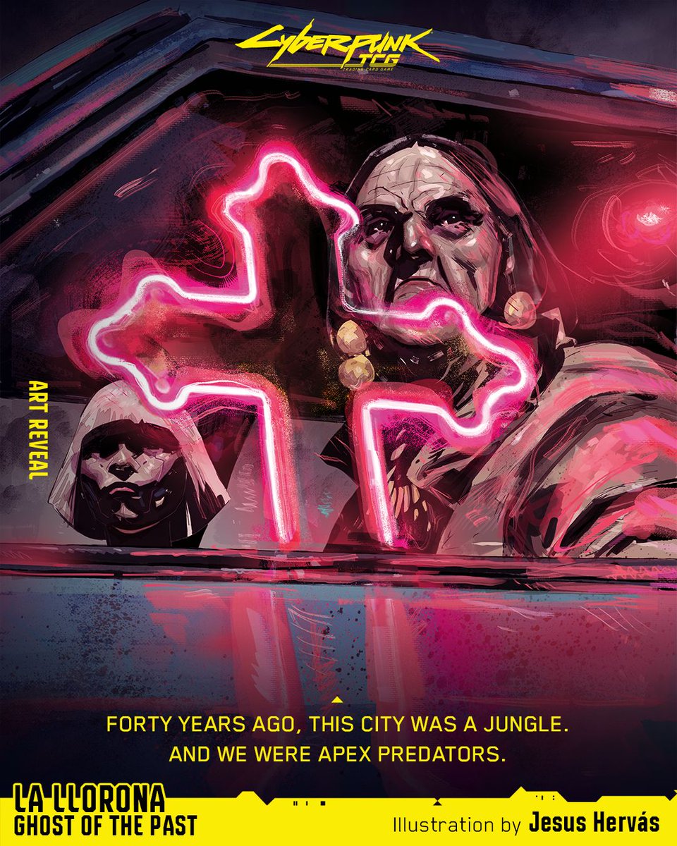 Cyberpunk Trading Card Game tweet media