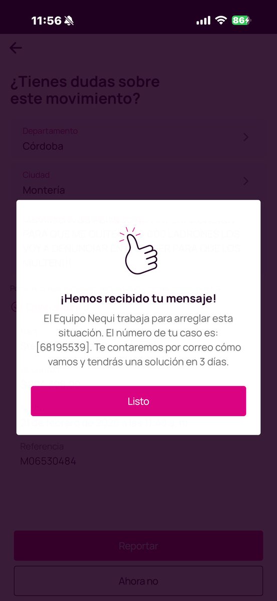 Aquí les puse su queja por ladrones <a href="/Nequi/">Nequi</a> 

No saben a quien le están robando… EXIJO ME ENVÍEN TODOS MIS EXTRACTOS CON LOS DESCUENTOS POR TRANSACCIÓN, porque además, cuando uno quiere revisar no deja.

Y se los juro que voy a llegar hasta que lo multen <a href="/sicsuper/">Superintendencia de Industria y Comercio 🇨🇴</a> AYUDA!!!