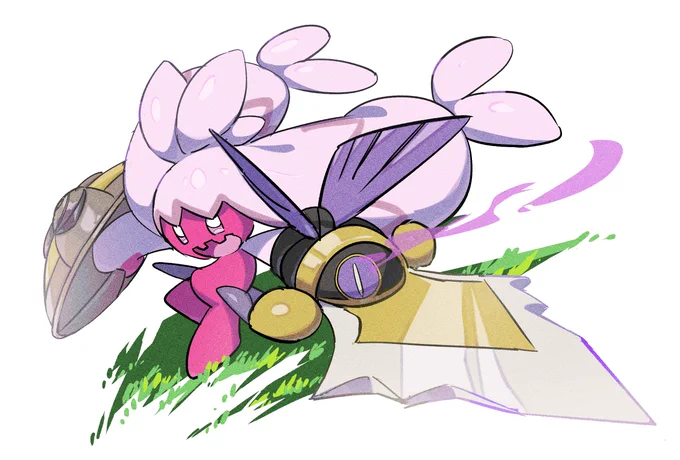 #PokemonFanart #ポケモンイラスト #Tinkaton はがねのちかい
