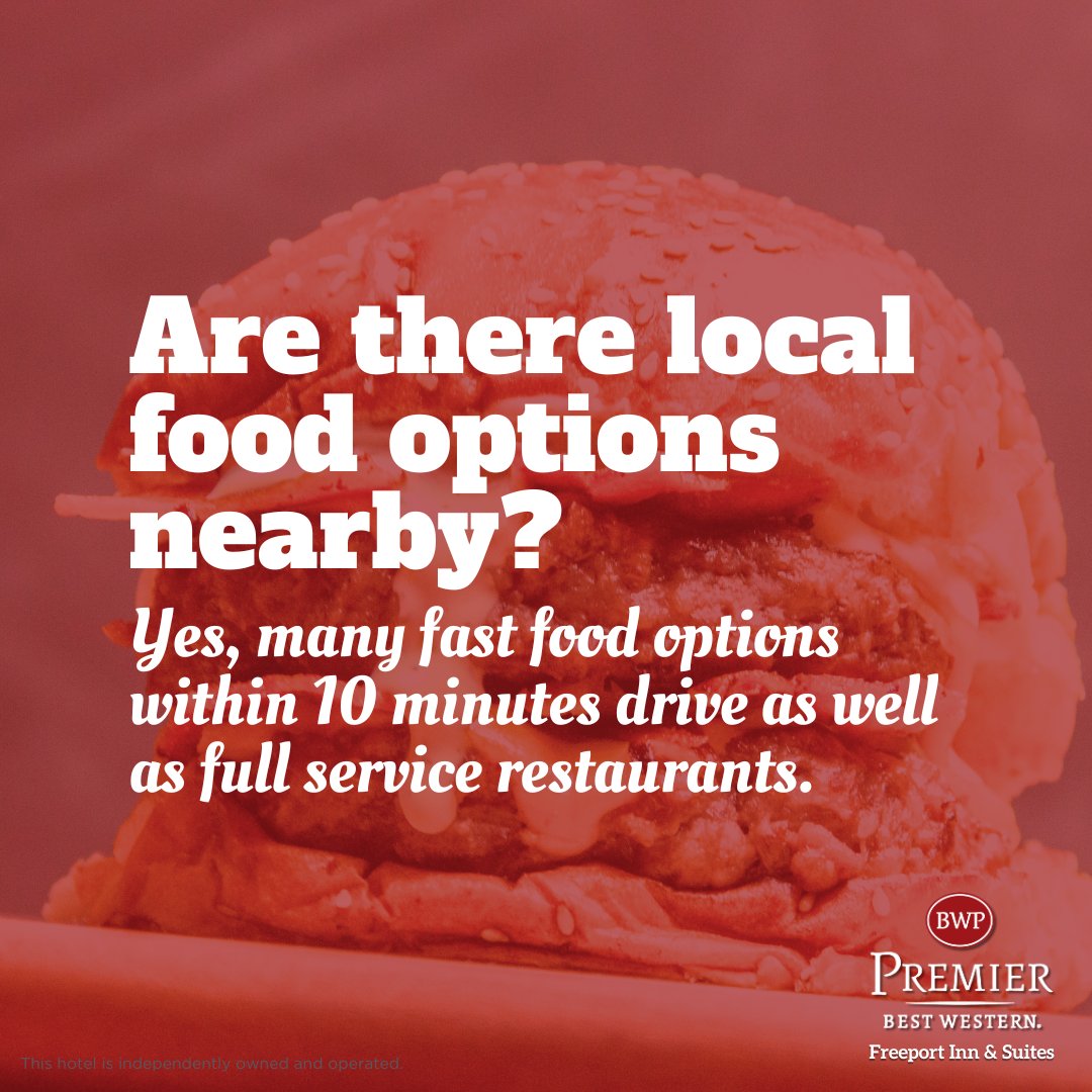 Are there local food options nearby? Absolutely! 🍽️ You’ll find plenty of fast-food spots within a 10-minute drive, along with great full-service restaurants to enjoy during your stay. Book today at BWCalgary.com 🤤 #BestWestern #YYC #CalgaryAB #Calgary #TravelAlberta